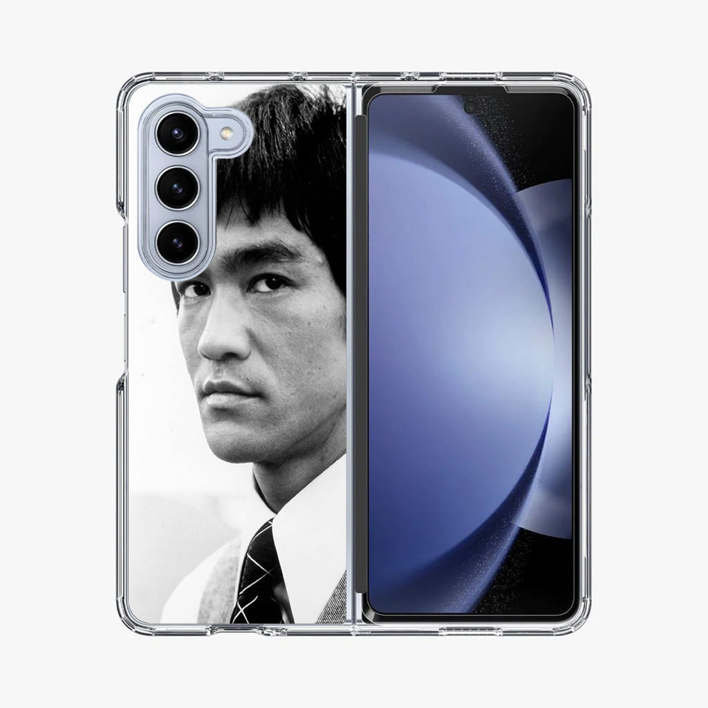 Bruce Lee B&W Samsung Galaxy Z Fold 5 Case