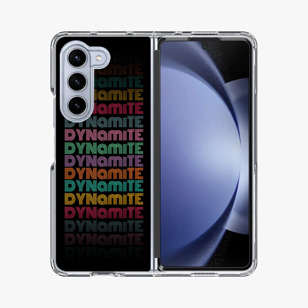 BTS Dynamite Samsung Galaxy Z Fold 5 Case