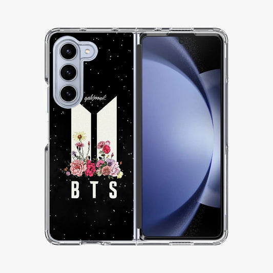 BTS Flower Samsung Galaxy Z Fold 5 Case