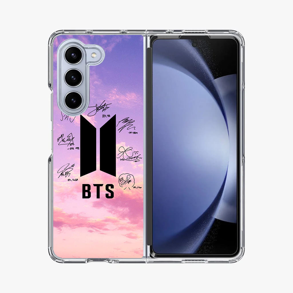 BTS Signature 2 Samsung Galaxy Z Fold 5 Case