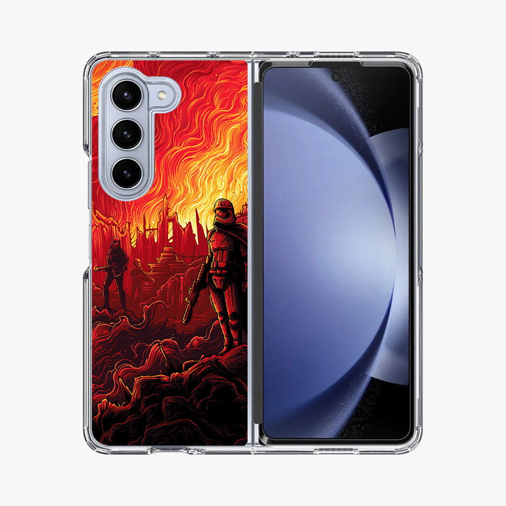 Captain Phasma Art Samsung Galaxy Z Fold 5 Case