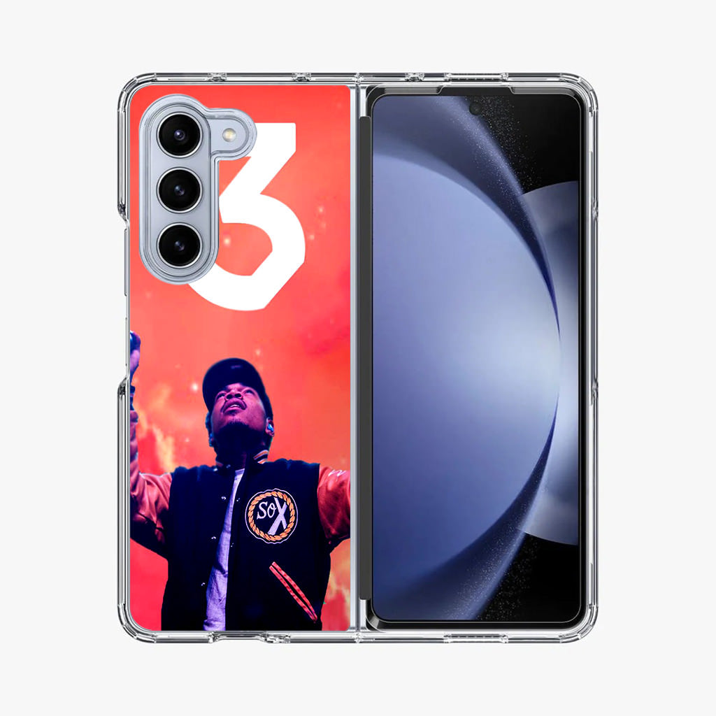 Chance The Rapper 3 Poster Samsung Galaxy Z Fold 5 Case