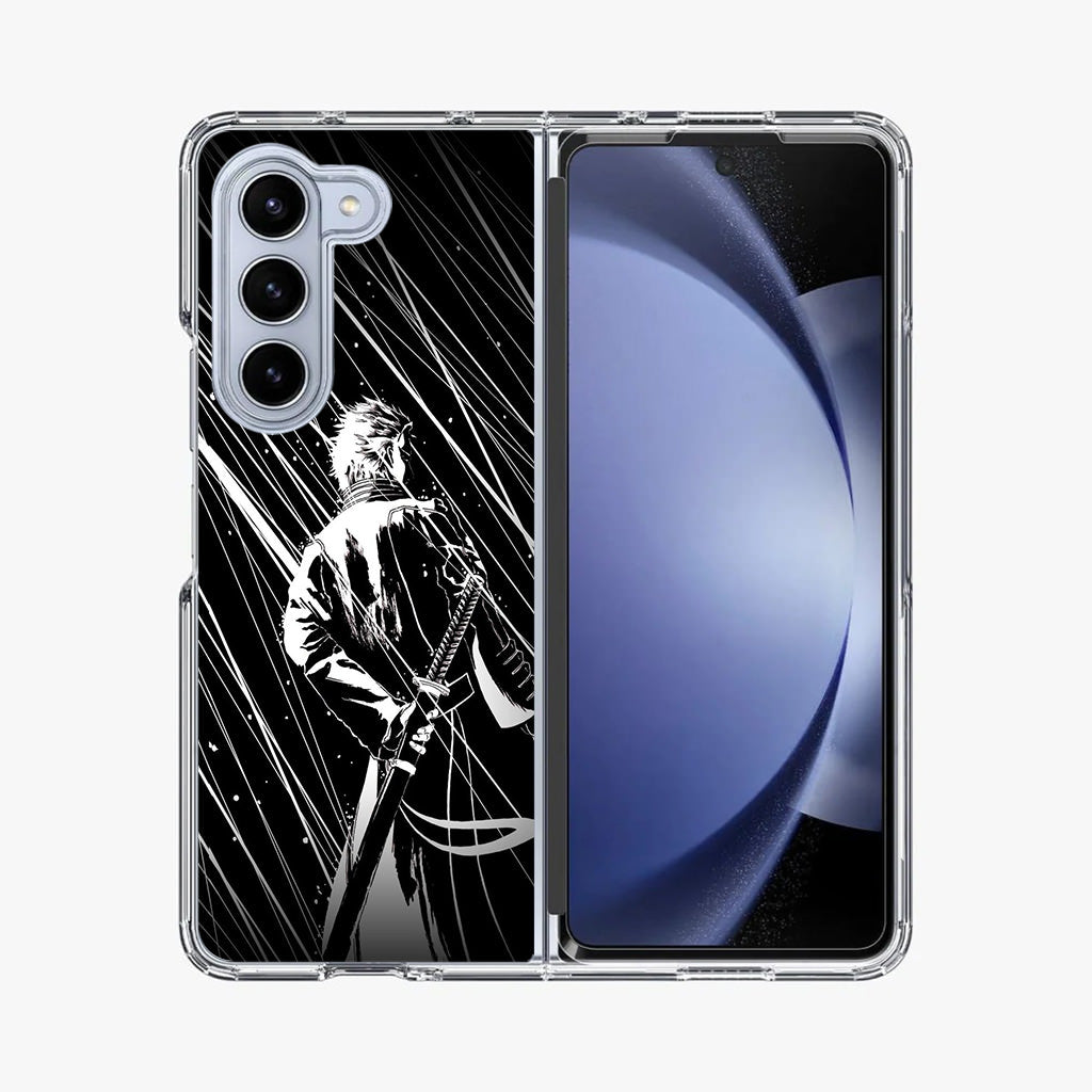 Vergil Black White Samsung Galaxy Z Fold 5 Case