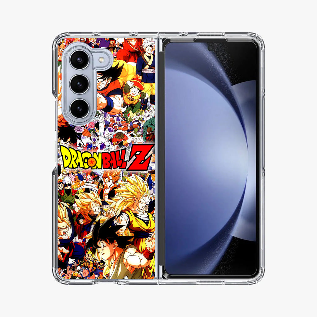 Dragon Ball Z All Characters Samsung Galaxy Z Fold 5 Case