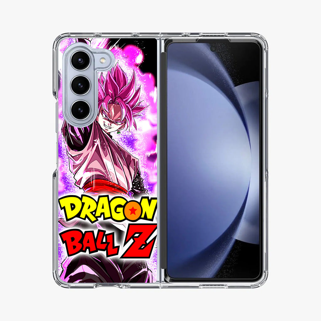 Dragon Ball Z Son Goku Black Rose Saiyan Samsung Galaxy Z Fold 5 Case