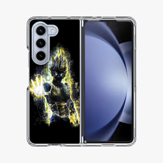 Dragon Ball Z Vegeta Bad Saiyan Prince Samsung Galaxy Z Fold 5 Case