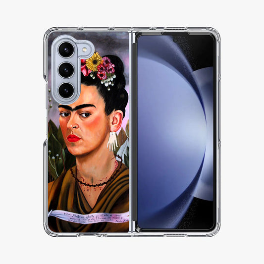 Frida Kahlo Art Samsung Galaxy Z Fold 5 Case