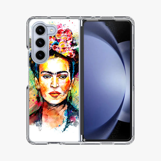 Frida Kahlo Painting Art Samsung Galaxy Z Fold 5 Case