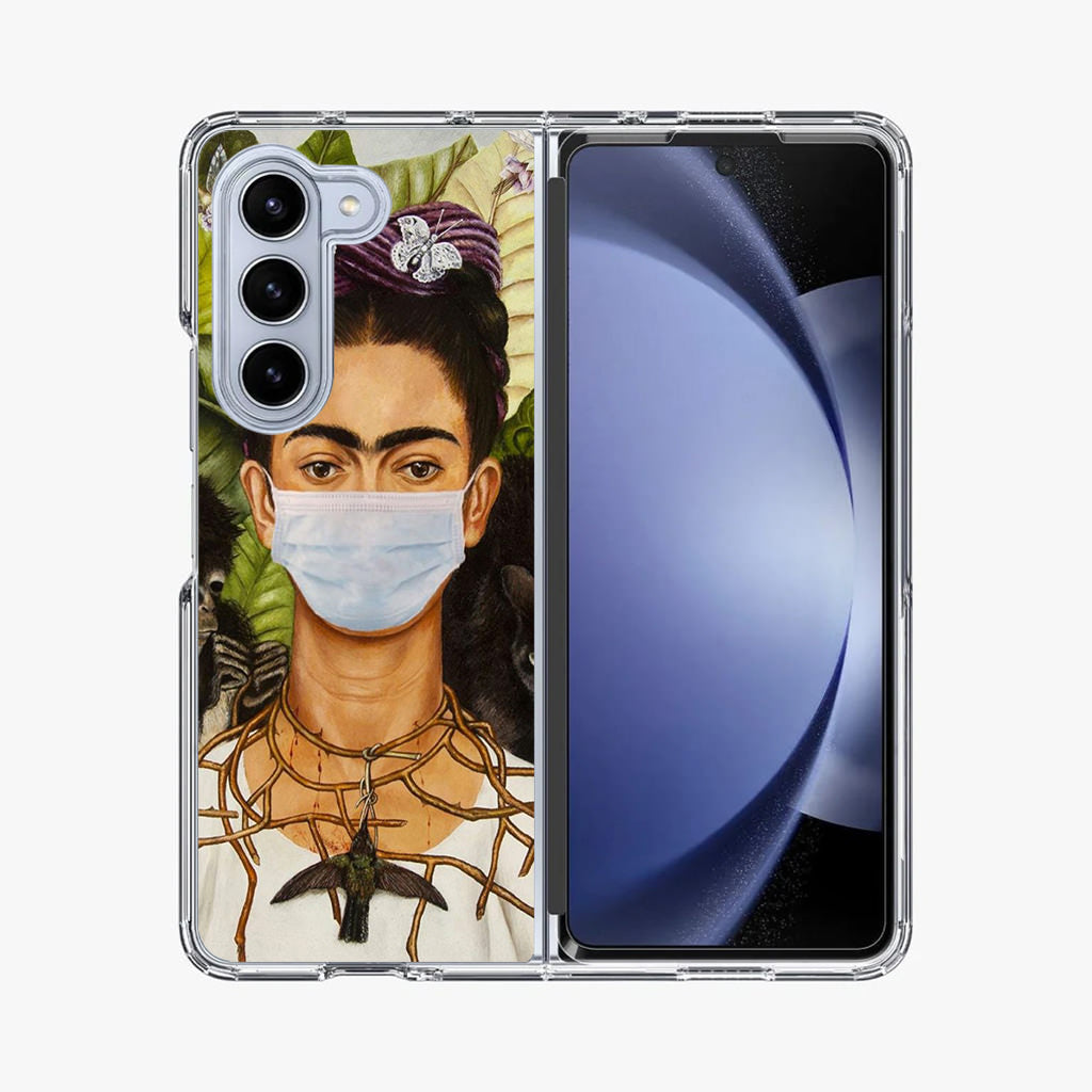 Frida Kahlo Wear Mask Samsung Galaxy Z Fold 5 Case