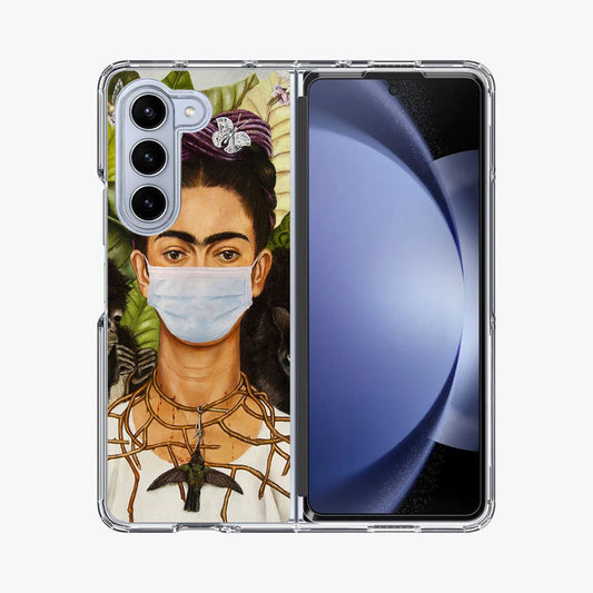 Frida Kahlo Wear Mask Samsung Galaxy Z Fold 5 Case