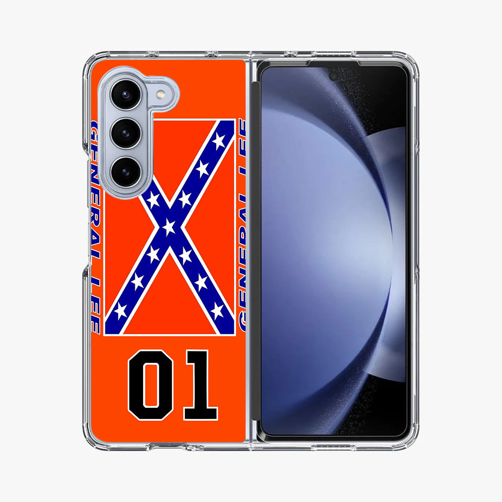 General Lee Roof 01 Samsung Galaxy Z Fold 5 Case