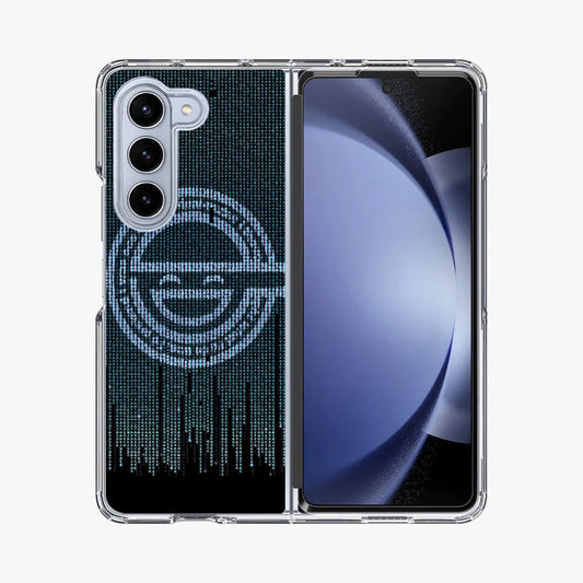 Ghost In The Shell Laughing Man Samsung Galaxy Z Fold 5 Case