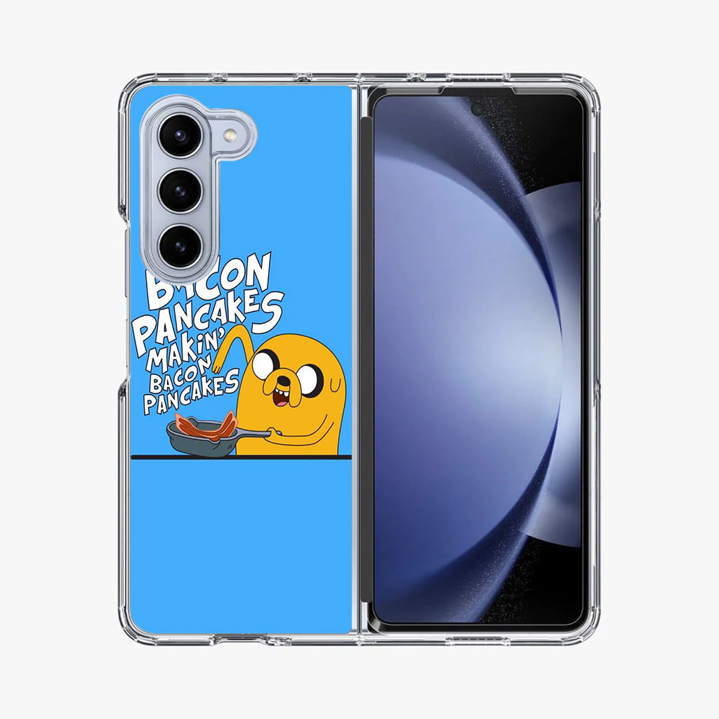 Jake Bacon Pancakes Samsung Galaxy Z Fold 5 Case