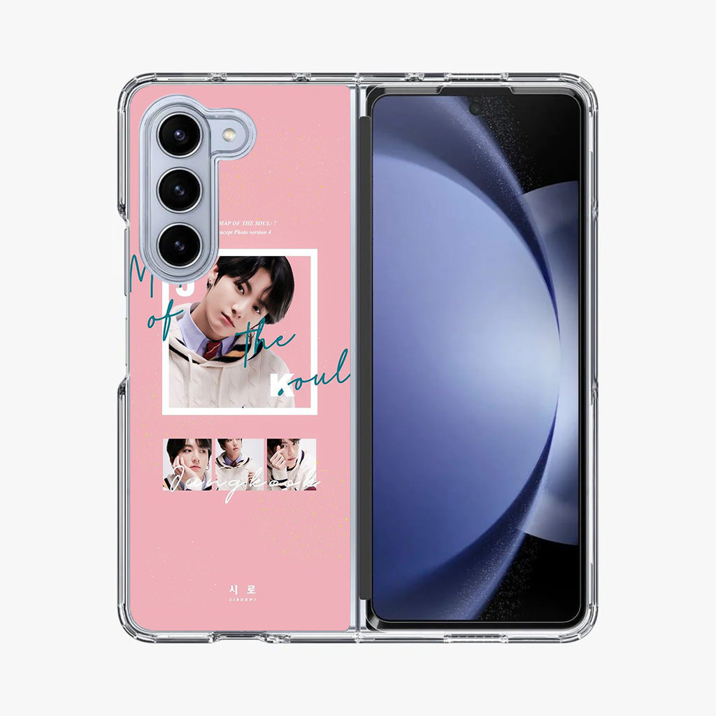 Jungkook Map Of The Soul BTS Samsung Galaxy Z Fold 5 Case