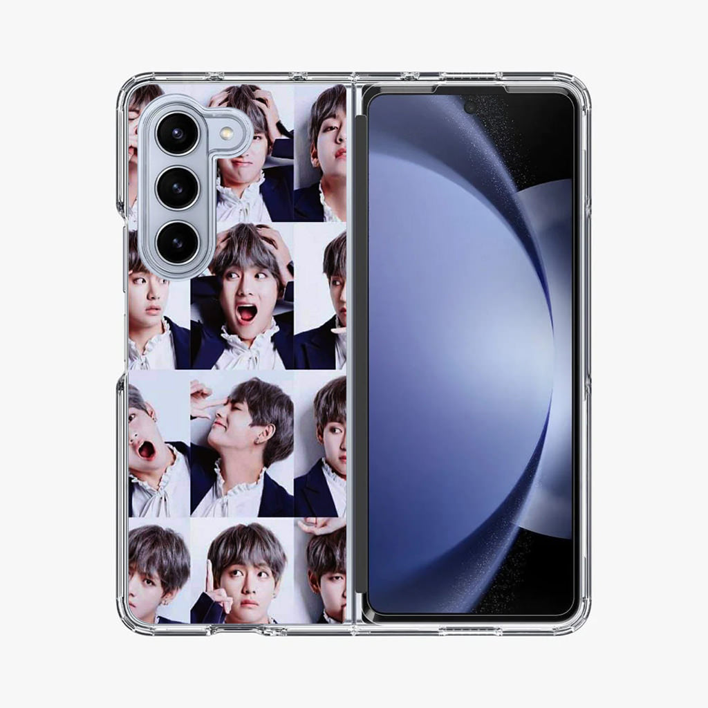 Kim Tae-hyung Collage Samsung Galaxy Z Fold 5 Case