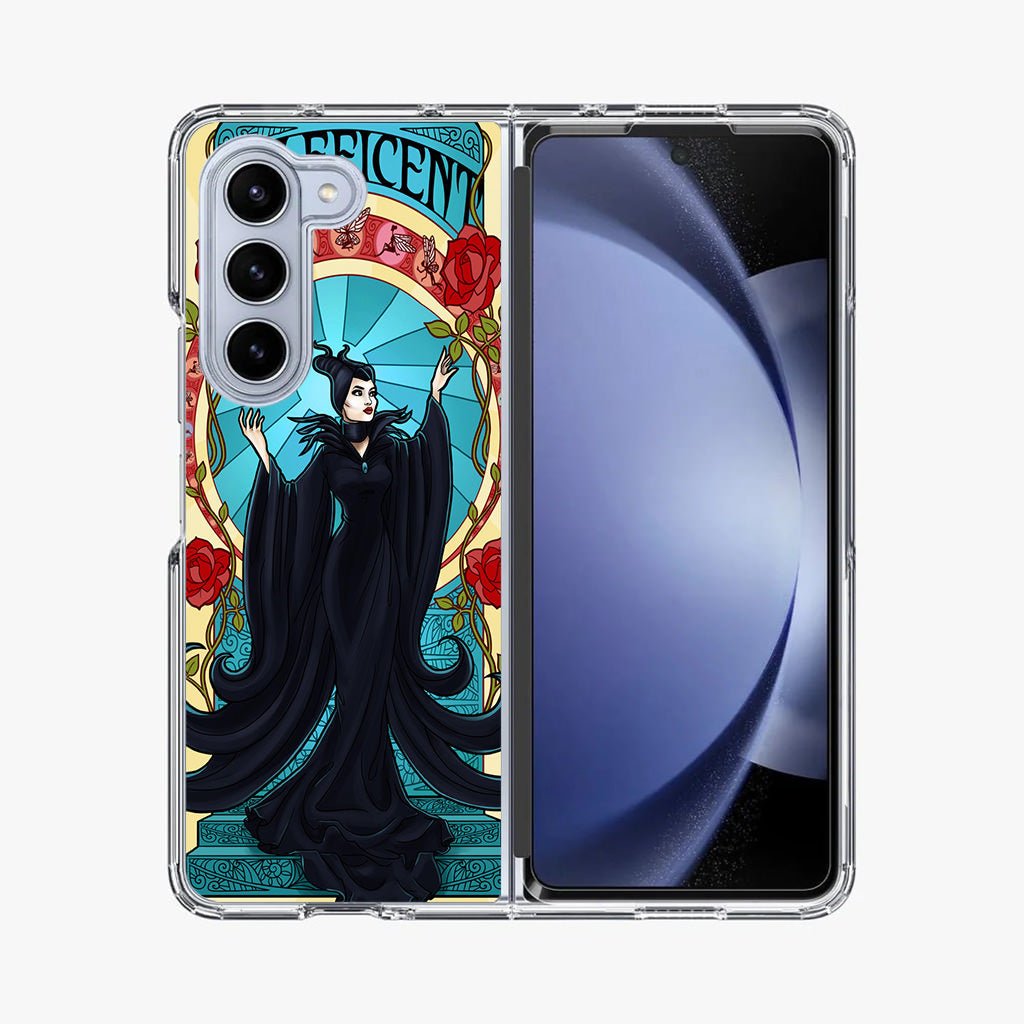 Maleficent With Flower Samsung Galaxy Z Fold 5 Case