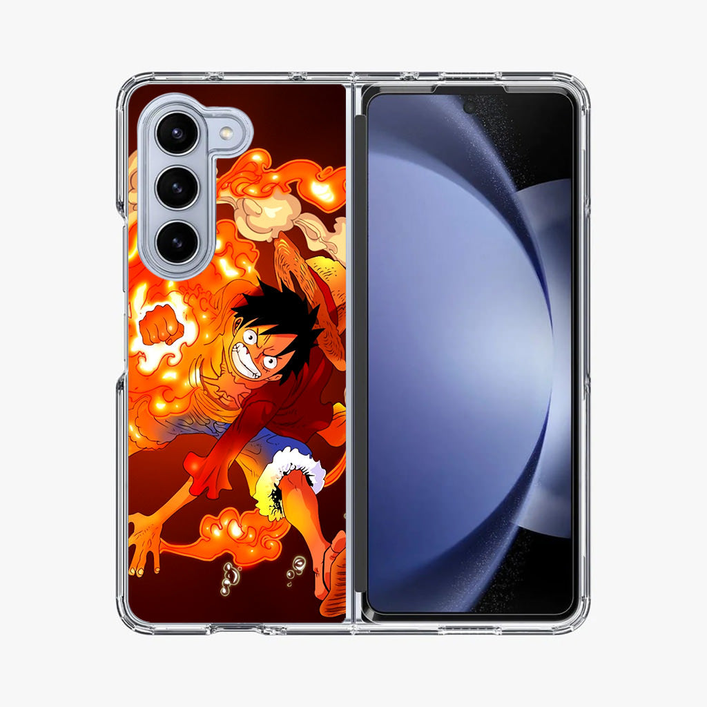 One Piece Luffy Red Hawk Samsung Galaxy Z Fold 5 Case