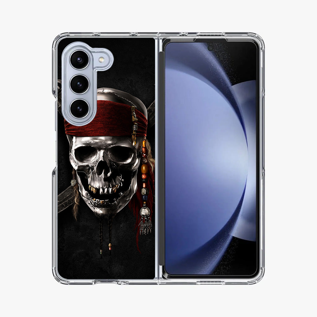 Pirates Of Carribean Skull Samsung Galaxy Z Fold 5 Case