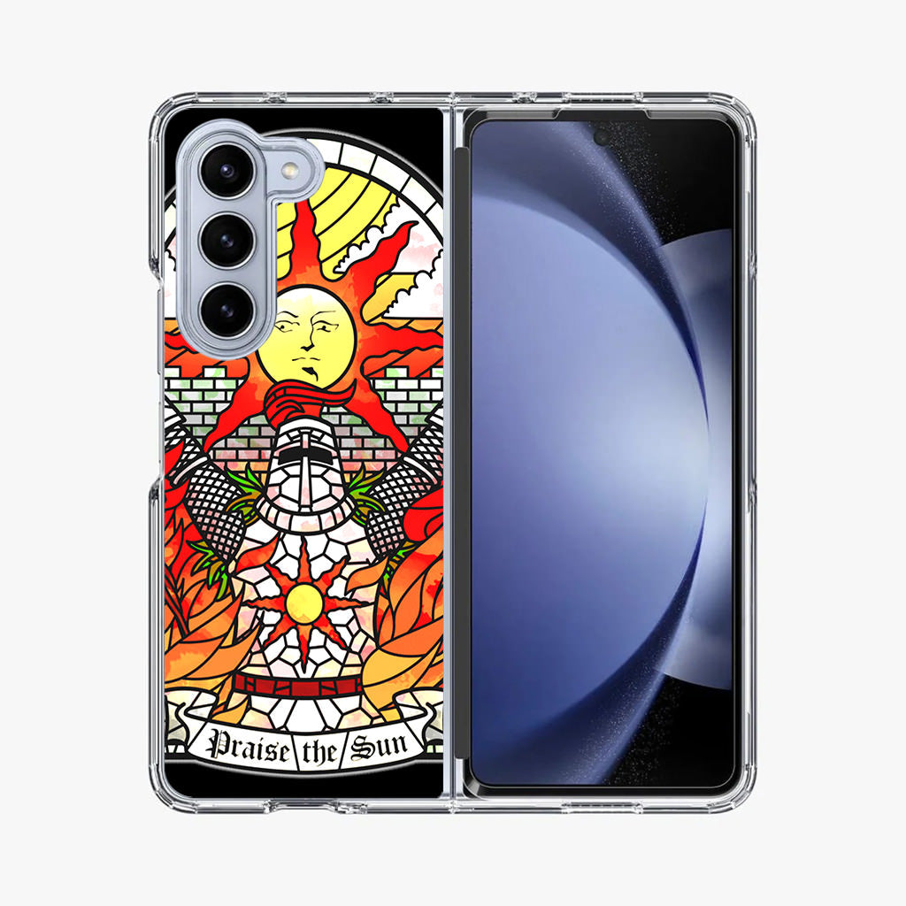 Praise The Sun Art Samsung Galaxy Z Fold 5 Case