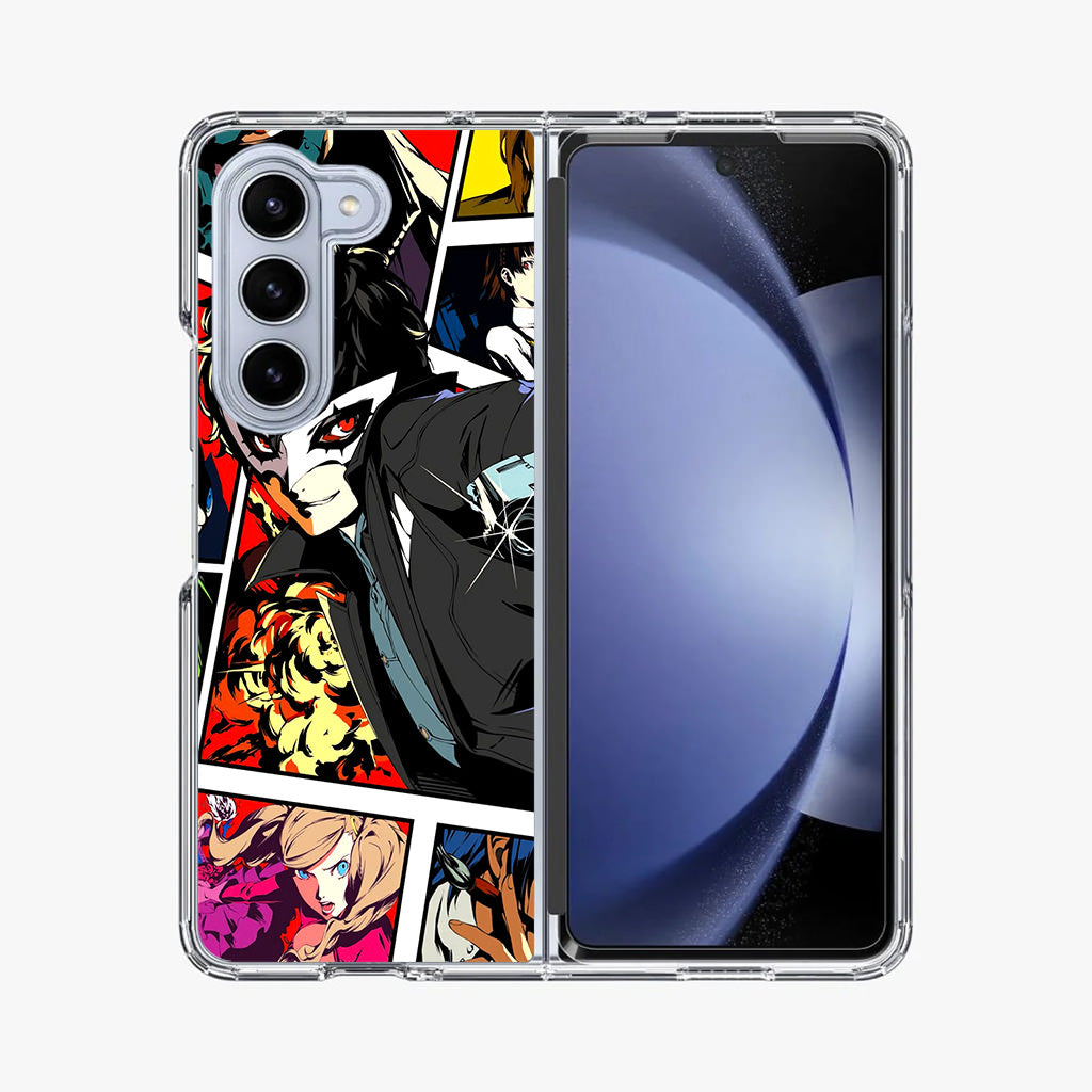 Protagonist Collage Art Samsung Galaxy Z Fold 5 Case