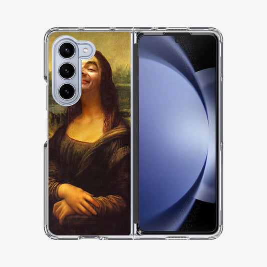 Rowan Atkinson Monalisa Funny Samsung Galaxy Z Fold 5 Case