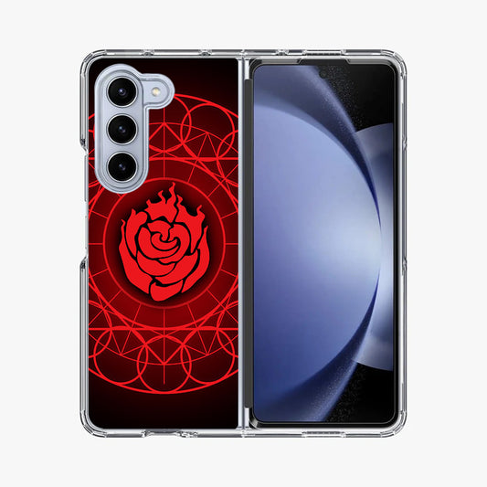 Ruby Rose Symbol RWBY Samsung Galaxy Z Fold 5 Case