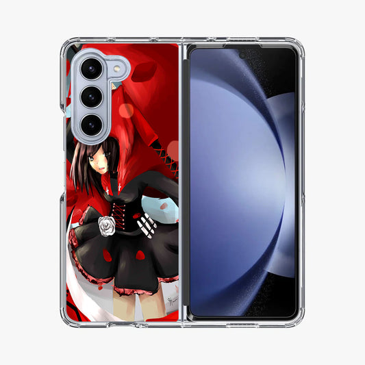 RWBY Ruby Rose Samsung Galaxy Z Fold 5 Case