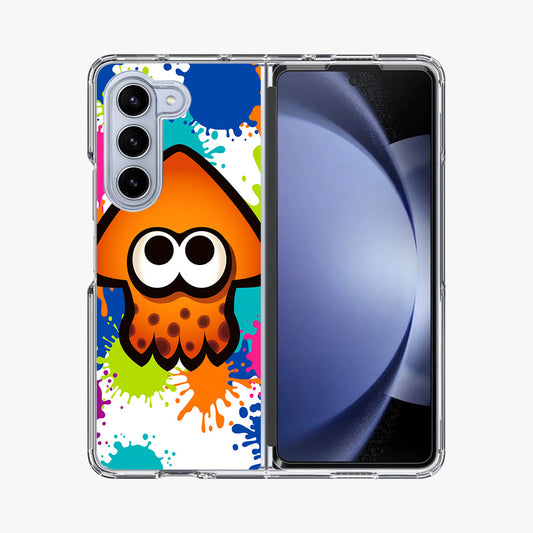 Splatoon Squid Samsung Galaxy Z Fold 5 Case