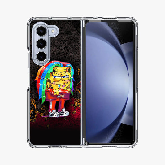 Sponge Hypebeast 69 Mode Samsung Galaxy Z Fold 5 Case