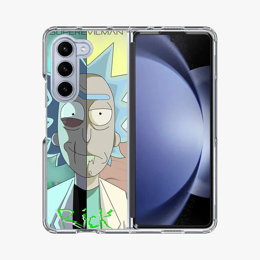 Super Evil Man Rick And Rick Samsung Galaxy Z Fold 5 Case