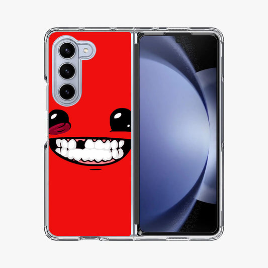 Super Meat Boy Samsung Galaxy Z Fold 5 Case