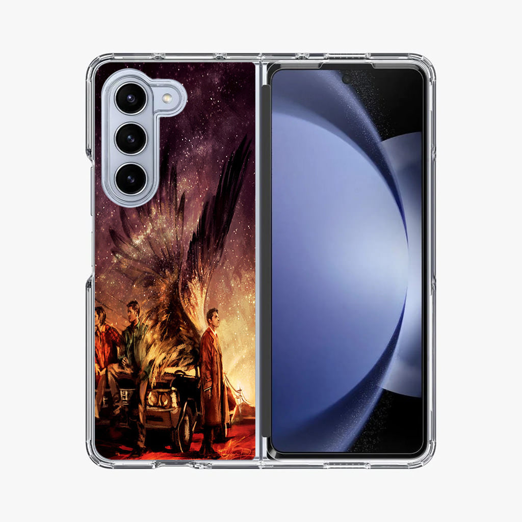 Supernatural Painting Art Samsung Galaxy Z Fold 5 Case