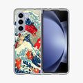 The Great Wave Of Gyarados Samsung Galaxy Z Fold 5 Case