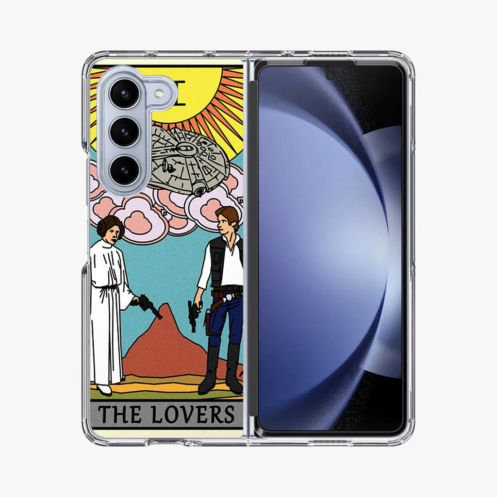 The Lovers Tarot Card Samsung Galaxy Z Fold 5 Case