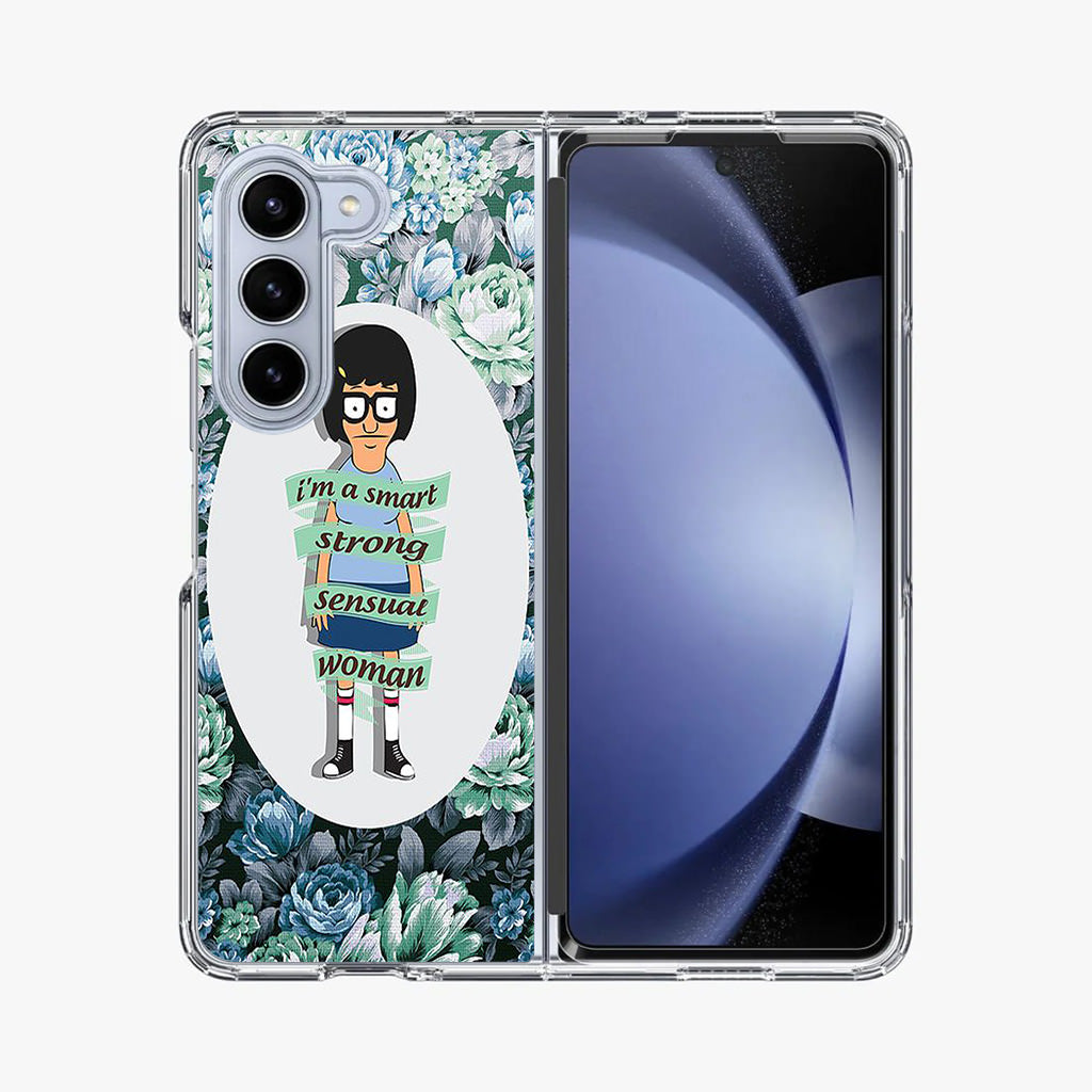 Tina Belcher Flower Woman Quotes Samsung Galaxy Z Fold 5 Case