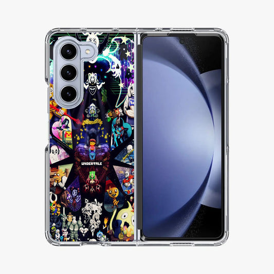 Undertale All Characters Samsung Galaxy Z Fold 5 Case