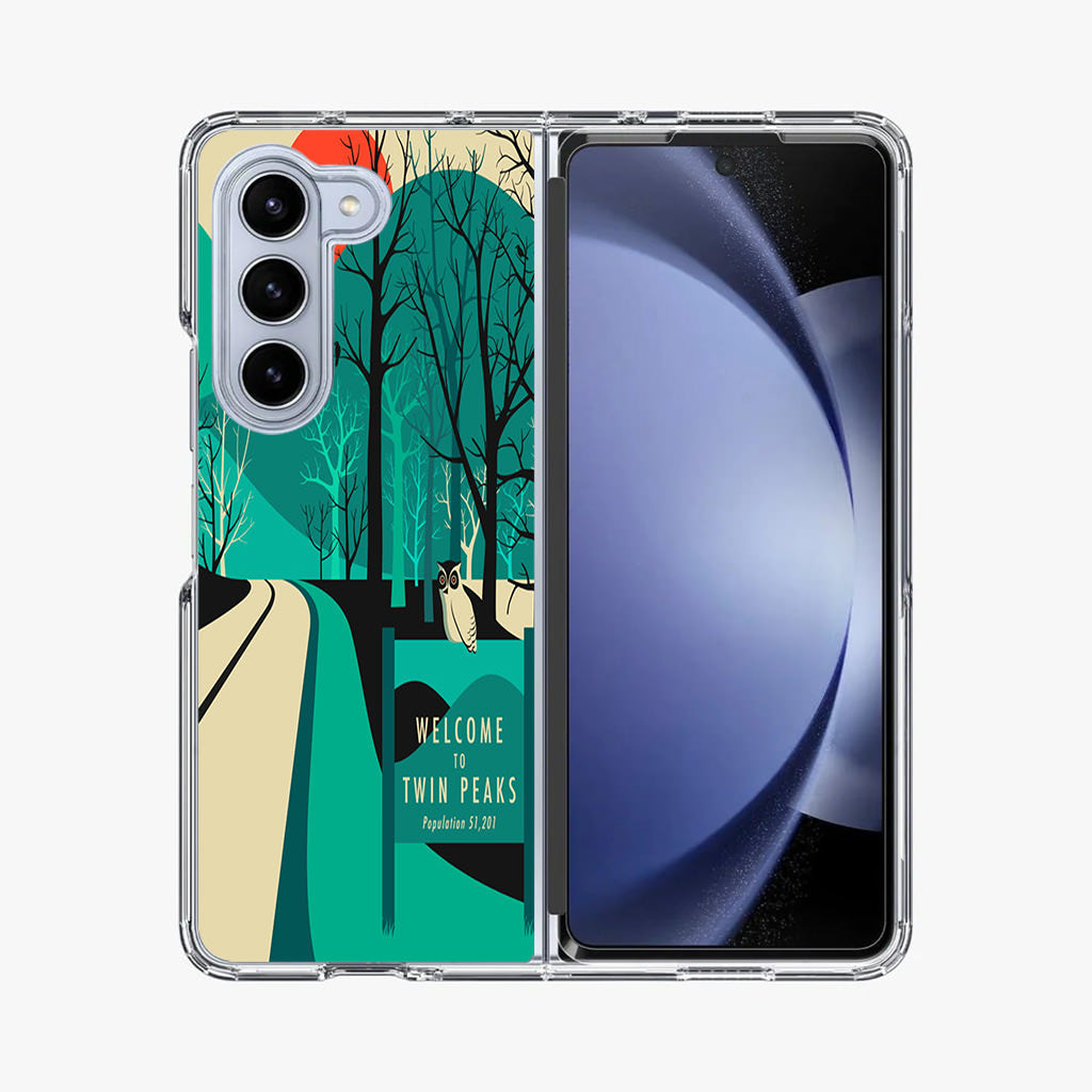 Welcome To Twin Peaks Samsung Galaxy Z Fold 5 Case