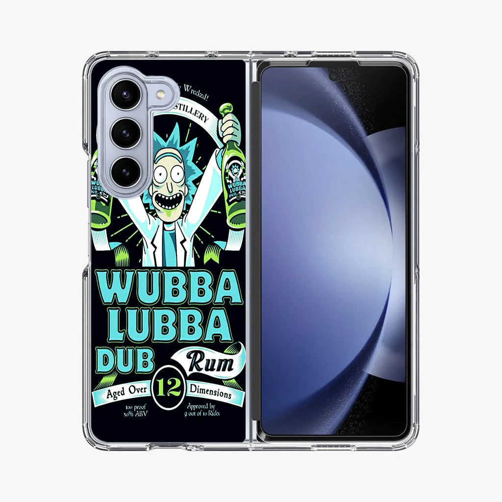 Wubba Lubba Dub Rum Samsung Galaxy Z Fold 5 Case