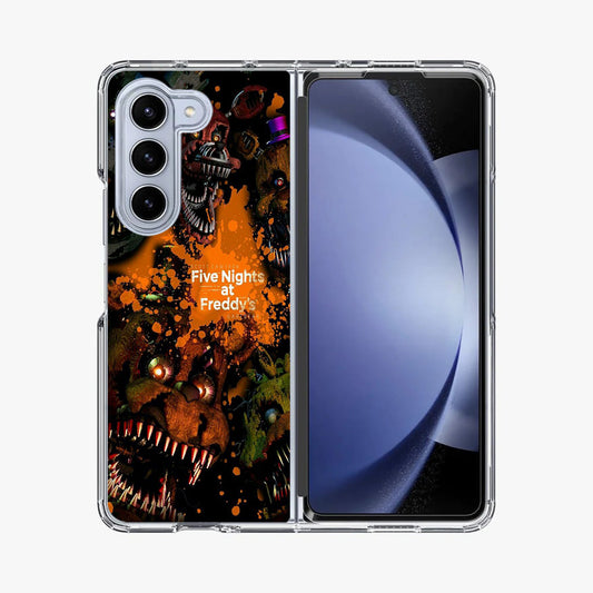 Five Nights at Freddy's Scary Samsung Galaxy Z Fold 5 Case