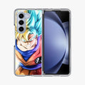 Goku SSJ 1 to SSJ Blue Samsung Galaxy Z Fold 5 Case