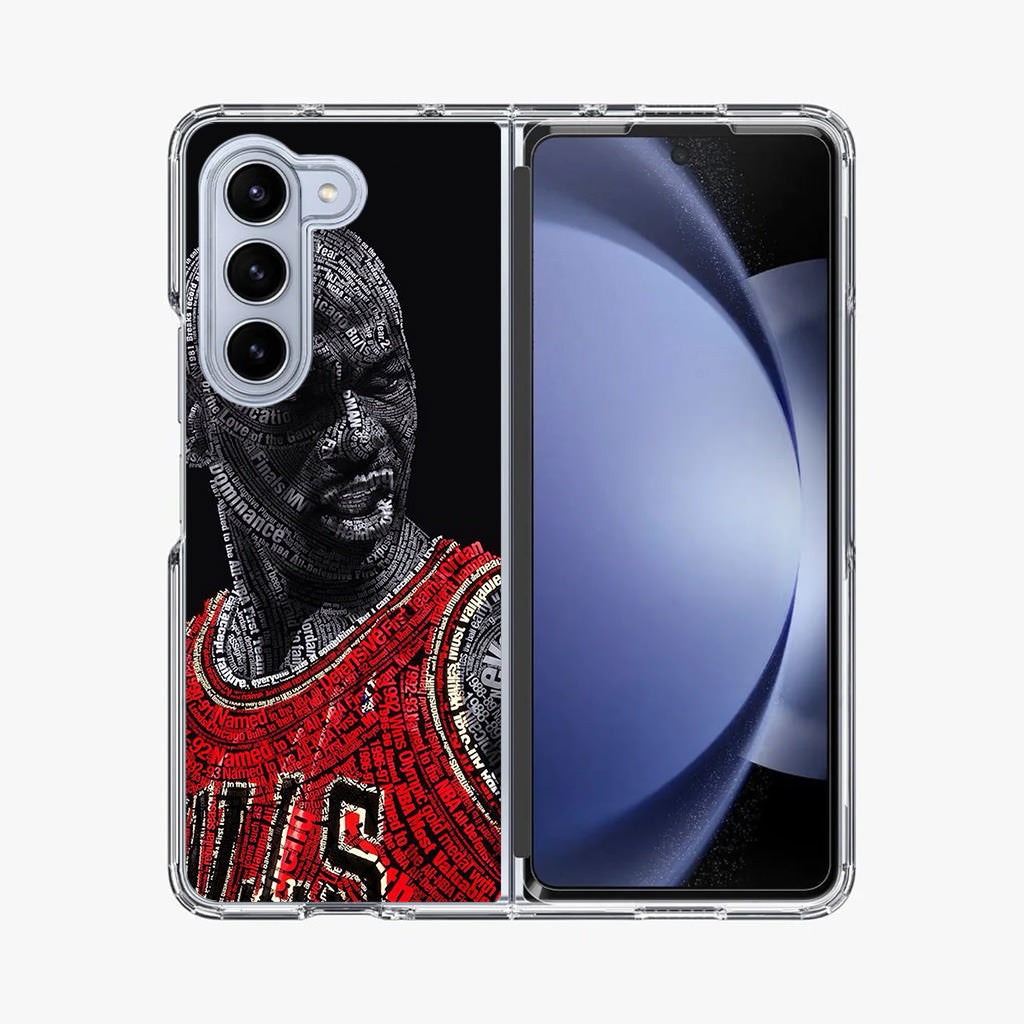 Michael Jordan The Legend Samsung Galaxy Z Fold 5 Case