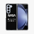 NASA Minimalist Samsung Galaxy Z Fold 5 Case