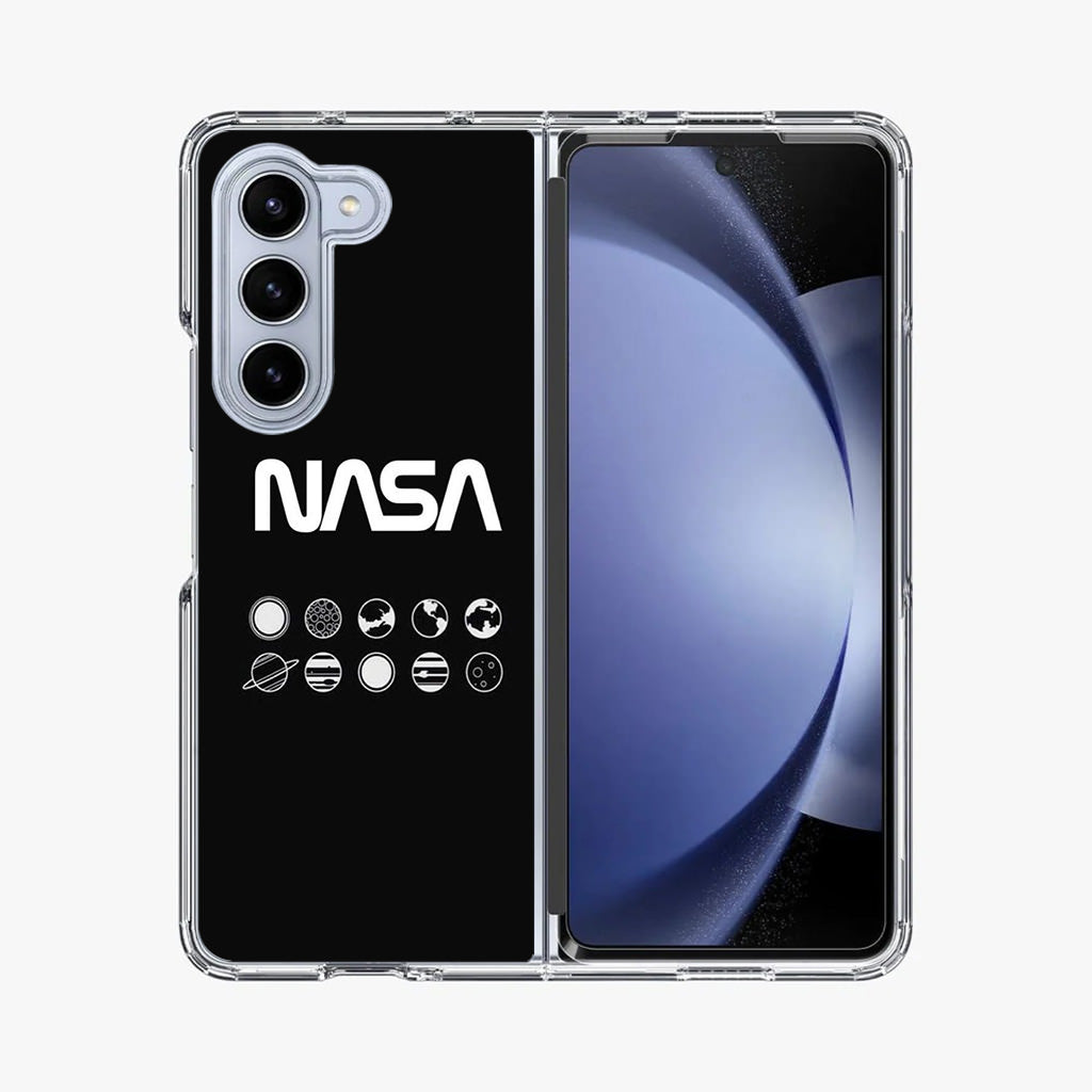 NASA Minimalist Samsung Galaxy Z Fold 5 Case