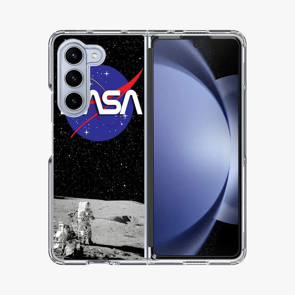 NASA To The Moon Samsung Galaxy Z Fold 5 Case