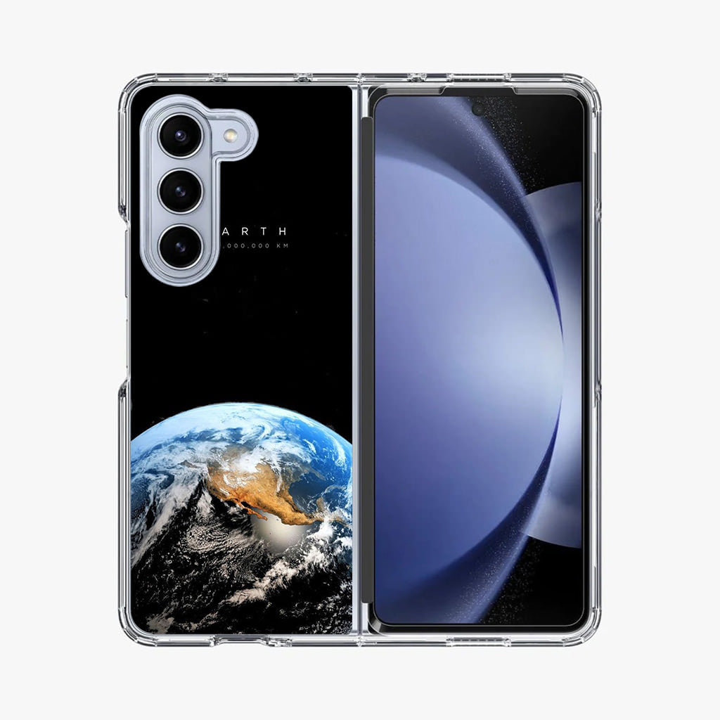 Planet Earth Samsung Galaxy Z Fold 5 Case