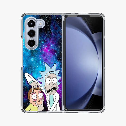 Rick And Morty Open Your Eyes Samsung Galaxy Z Fold 5 Case