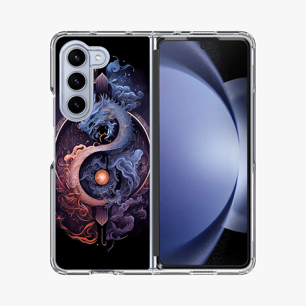 Dragon Yin Yang Samsung Galaxy Z Fold 5 Case