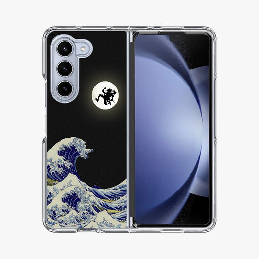God Of Sun Nika With The Great Wave Off Samsung Galaxy Z Fold 5 Case