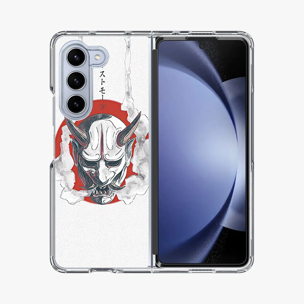 Japanese Oni Mask Samsung Galaxy Z Fold 5 Case