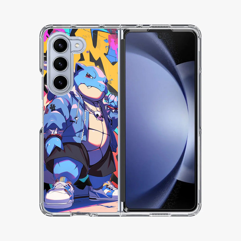 Blastoise Breaks The Block Samsung Galaxy Z Fold 5 Case